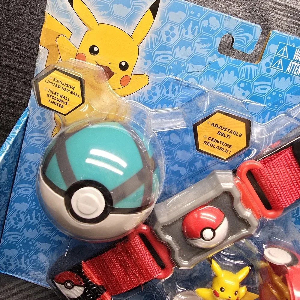 Pokémon Clip N' Carry Pikachu PokeBall Adjustable Belt Set Sealed - How Cool?